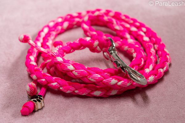 Lijn Round Roze/Wit 110cm