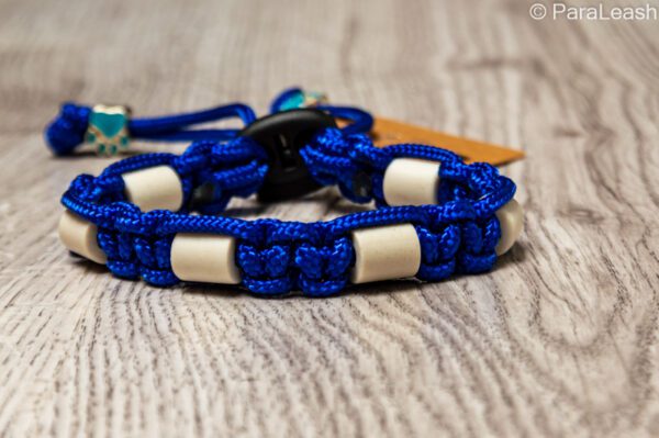 paracord tekenband blauw