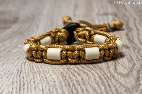 paracord tekenband goud