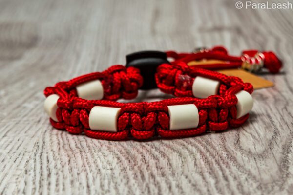 paracord tekenband rood